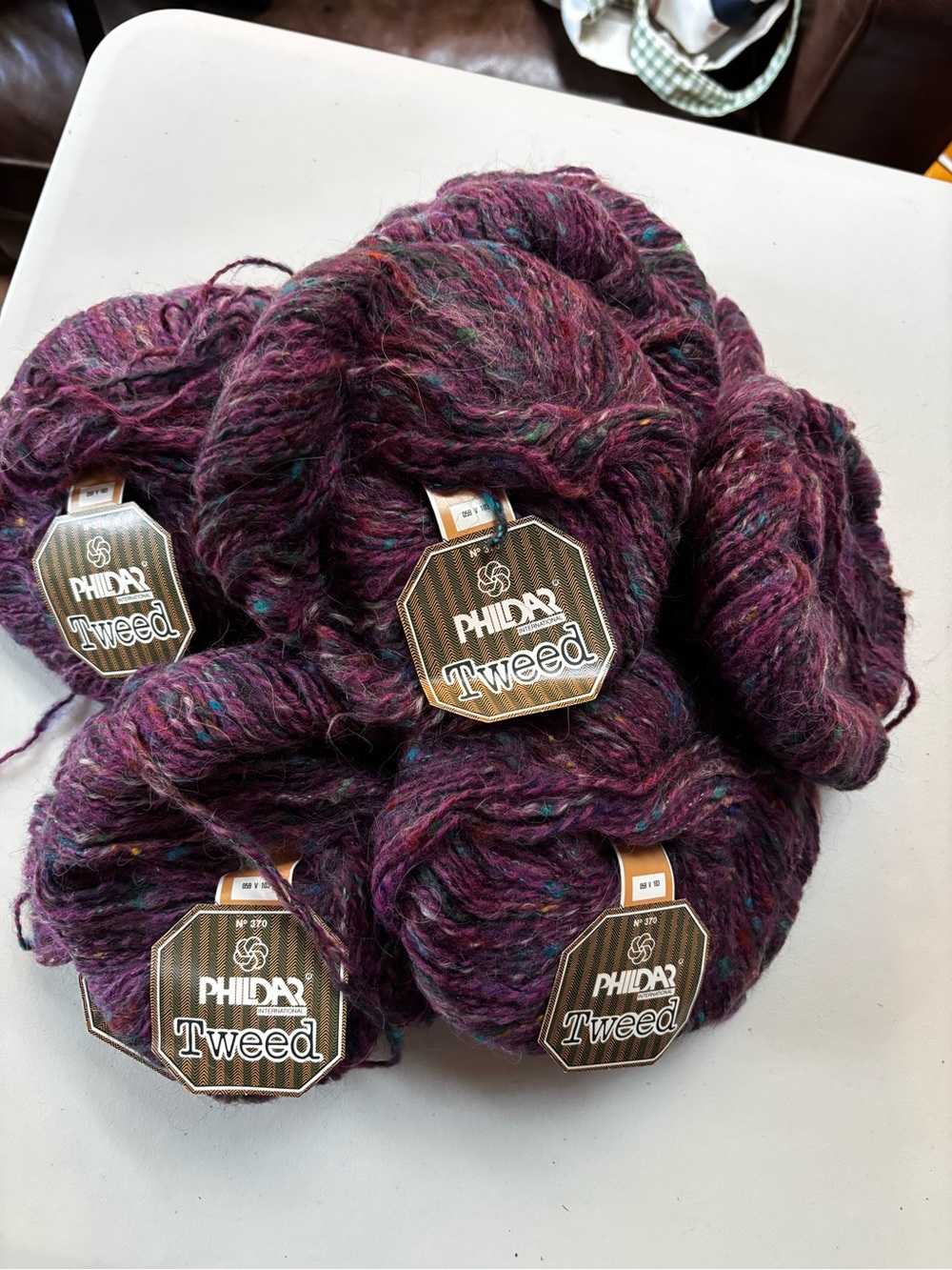 Phildar Tweed Yarn Discontinued 11 skeins